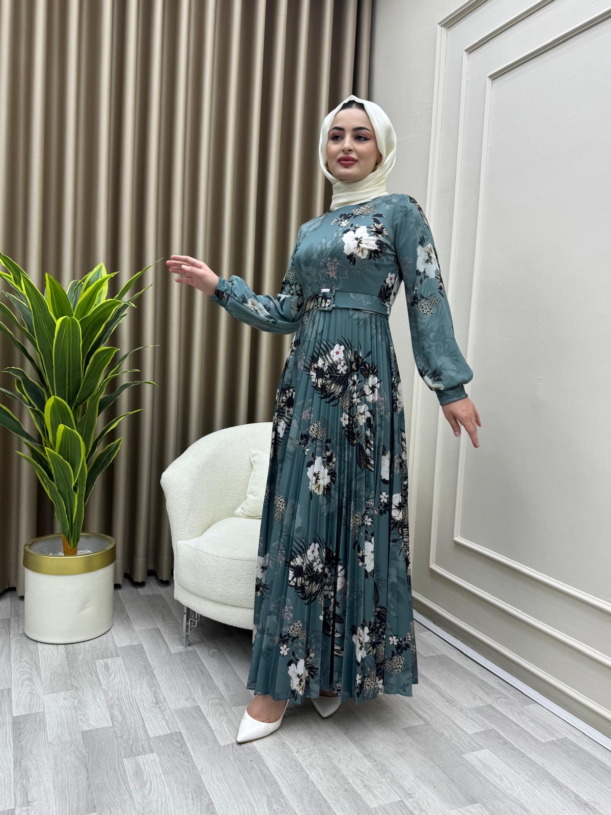 Gelincik  Elbise Yeşil